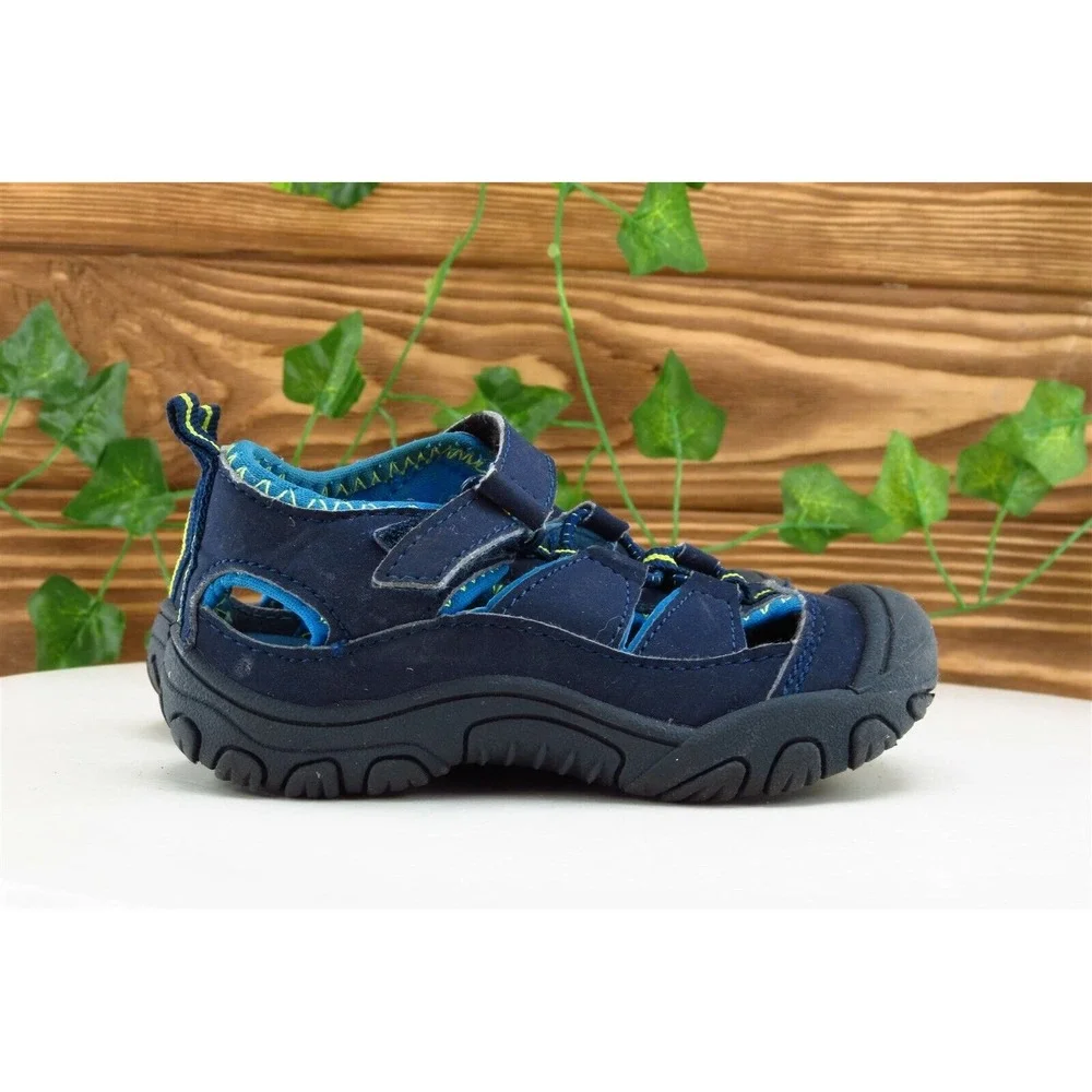 Smart Fit‎ Toddler Girls 7 Medium Blue Gladiator Synthetic